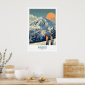 Affiche de ski Niseko Wall Art 1 (Cuisine)