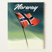 Affiche de ski Norvège (Dos)