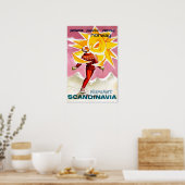 Affiche de ski norvégienne (Cuisine)