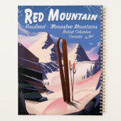 Affiche de ski Red Mountain Colombie-Britannique, (Dos)
