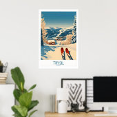 Affiche de ski Trysil Norvège 1 (Bureau à domicile)