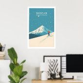 Affiche de ski Whistler 1 (Bureau à domicile)