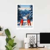 Affiche de ski Whiteface Mountain Ski Resort 1 (Bureau à domicile)