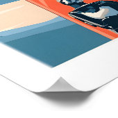Affiche de ski Ylläs Norvège 1 (Coin)