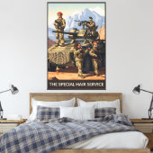 Affiche de soldats drôles sur toile (Insitu(Chambre))