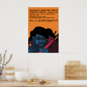 Affiche de solidarité de l'OSPAAAL de 1968 avec le (Cuisine)
