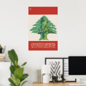 Affiche de solidarité internationale OSPAAAL avec  (Bureau à domicile)