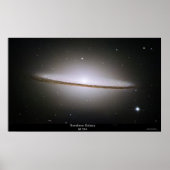 Affiche de Sombrero Galaxy (M104) (Devant)