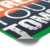 Affiche de soulagement de la douleur (Coin)