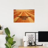 Affiche de soumission motivée de succès Imprimer (Bureau à domicile)