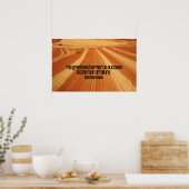 Affiche de soumission motivée de succès Imprimer (Cuisine)