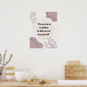 Affiche de soumission pour l'hôpital, le centre mé (Cuisine)