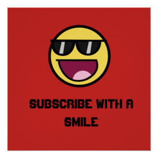 Affiche de sourire