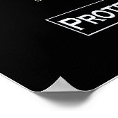 Affiche de soutien à la faune GRAY WOLF (Coin)