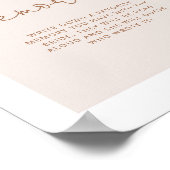 Affiche de souvenirs de Bohème d'automne avec la m (Coin)