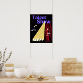 Affiche de spectacle de talents, Affiche de specta (Cuisine)