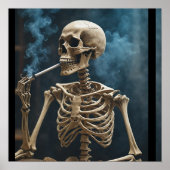 Affiche de squelette (Devant)