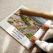 Affiche de St. Augustine Floride, Aquarelle, Sur m