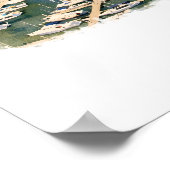 Affiche de St. Augustine Floride, Aquarelle, Sur m (Coin)