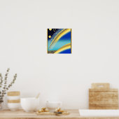 Affiche de Starry Rainbows en mer (Cuisine)
