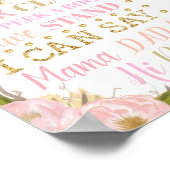 Affiche de statistiques de naissance pour le 1er a (Coin)