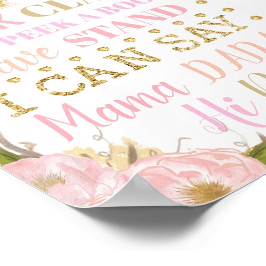 Affiche de statistiques de naissance pour le 1er a (Coin)