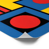 Affiche De Stijl Cavalier King Charles Spaniel | M (Coin)