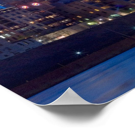 Affiche de Stone Arch Bridge Minneapolis Skyline (Coin)