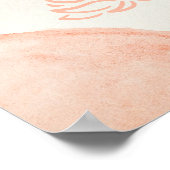 Affiche de studio de yoga, affiche zen, fleur de l (Coin)