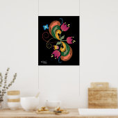 Affiche de style Art populaire scandinave (Cuisine)