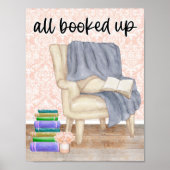 Affiche de style de vie livresque (Devant)