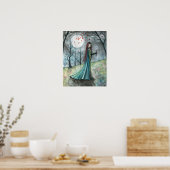 Affiche de style gothique Vampire en Bois d'Automn (Cuisine)