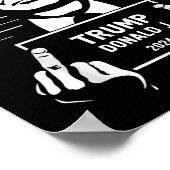 Affiche de style Mugshot de Trump 2024 (Coin)