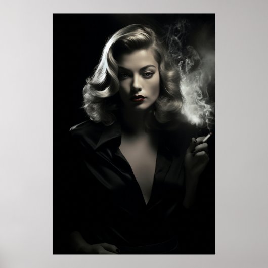 Affiche de style Noir (Devant)