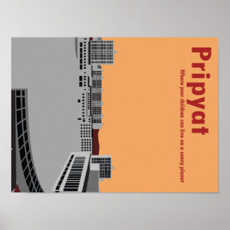 Affiche de style Prypyat Propaganda