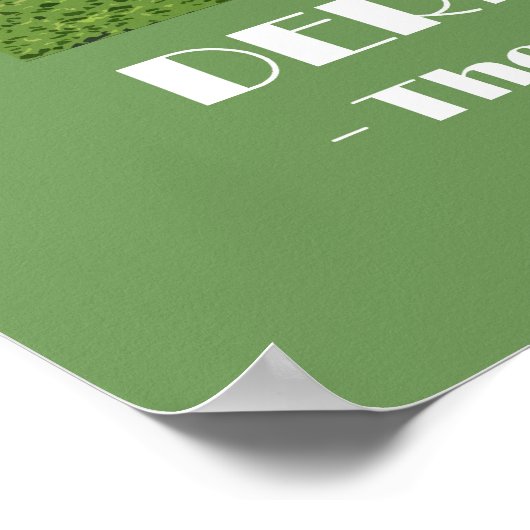 Affiche de style rétro du district de Derbyshire P (Coin)