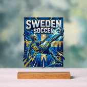 Affiche de style squelette de foot suédois Nations (Neutre)
