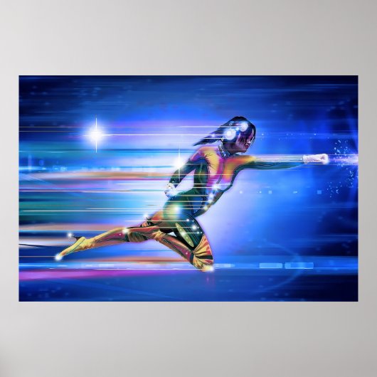 affiche de superhero (Devant)