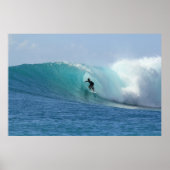 Affiche de surf (Devant)