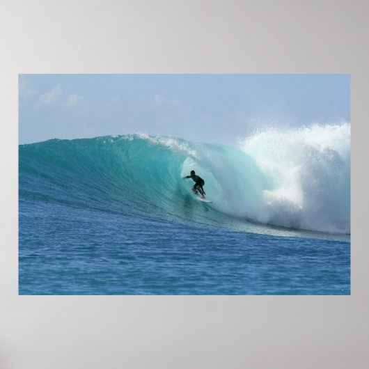 Affiche de surf (Devant)