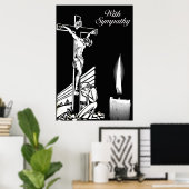 Affiche de sympathie (Bureau à domicile)