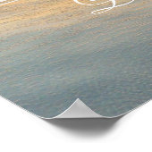 Affiche de sympathie funéraire en collage de photo (Coin)