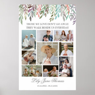 Affiche de sympathie pour collage de photos de sou