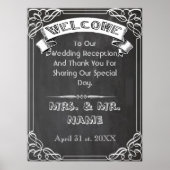 affiche de tableau, affiche de mariage de tableau  (Devant)