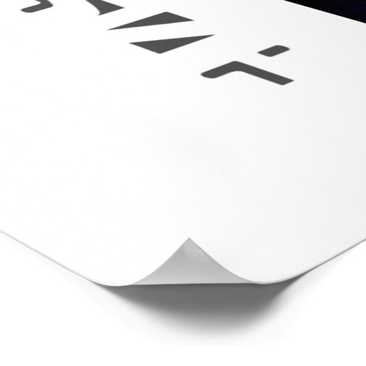 Affiche de taille océanique (Coin)