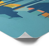 Affiche de Taormina - Impression d'art mural itali (Coin)