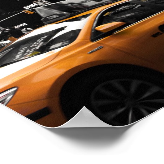 affiche de taxis new york (Coin)