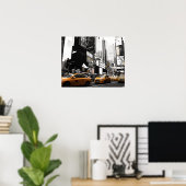 affiche de taxis new york (Bureau à domicile)