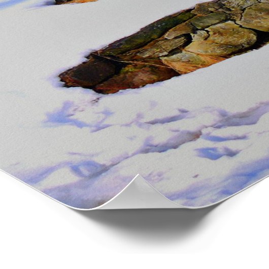 Affiche de Taylor Saw Mill-Winter (Coin)