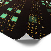 Affiche de technologie haute vitesse (Coin)